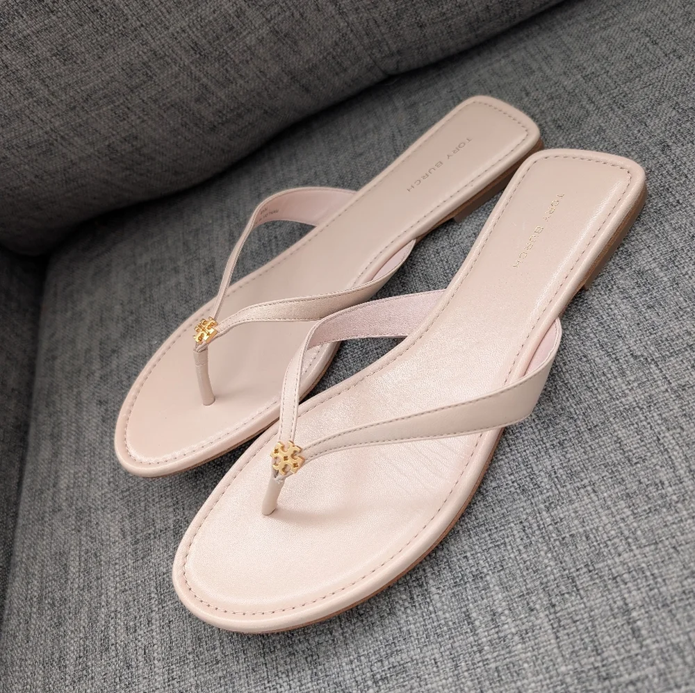 Tory Burch Women's Classic Leather Flip-Flop
